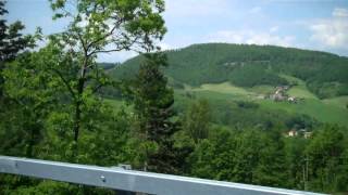 preview picture of video 'A bus ride from Bologna to Monghidoro, Italy in 2 minutes'