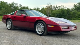 1990 Chevrolet Corvette Coupe Walk Around