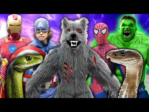 Superheroes VS The Deadliest Creatures!