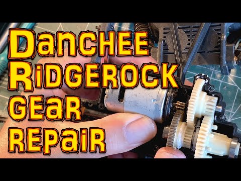 Danchee Ridgerock stripped gear fix / repair / rebuild