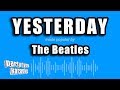 The Beatles - Yesterday (Karaoke Version)