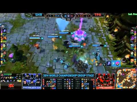 SHR vs TPA Day 4  Highlights   Royal Club vs Taipei Assassins   LoL 2014 World Championship