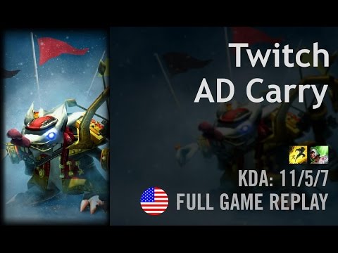 Twitch AD Carry vs Ezreal - Sneaky - NA Challenger Path 6.1