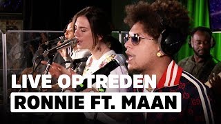 Ronnie Flex ft. Maan - Blijf Bij Mij | Live bij Evers Staat Op