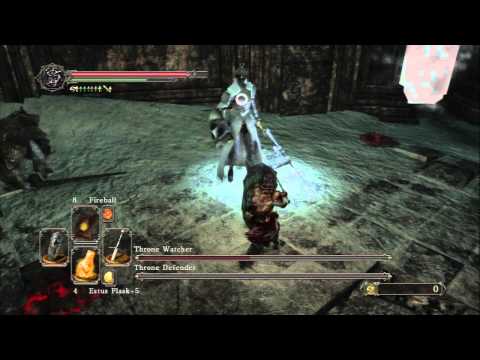 Dark Souls 2 Let's Play Blind First Run Part 79 Throne Watcher and Throne Defender + Nashandra