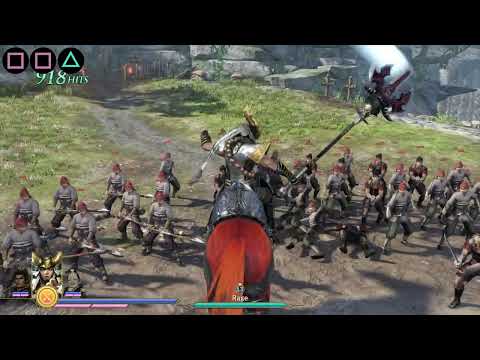 【Warriors Orochi 3 ultimate】Tadakatsu Honda（無双オロチ3 ultimate 本多 忠勝） モーション動画
