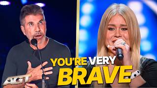 18-Year-Old Dedicates Song to Friends who Tragically Passed | AGT Auditions