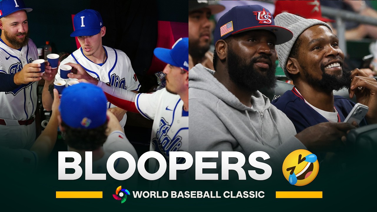 The FUNNIEST bloopers, oddities and fan moments from the 2026 World Baseball Classic! 🤣