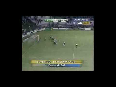 Gauchão 2009 - O gol de Juventude 1 x 0 Santa Cruz