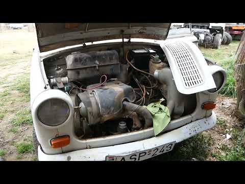 Trabant indítás sok év után!