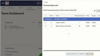 Supervisor Series - How to Approve Your Team's Timecards