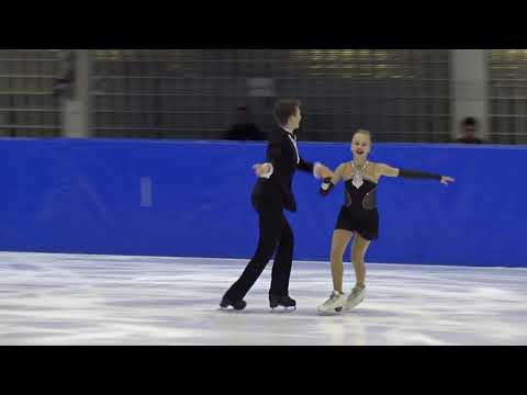 12. Santa Claus Cup 2018: Angelina Kudryavtseva and Lili Karankevich (CYP) - ID Adv Nov Free Dance