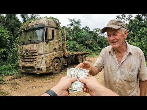 I Bought a Wrecked MERCEDES-BENZ ACTROS Truck for $1,000 - Full Restoration