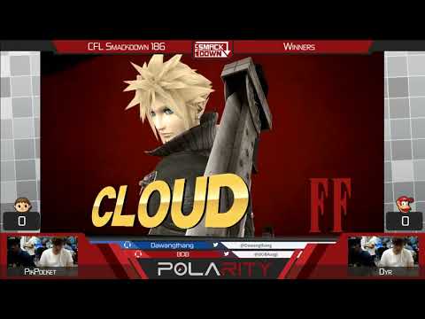 CFL Smackdown 186 WiiU - PikPocket (Olimar) vs Dyr (Diddy Kong) - Winners Semis
