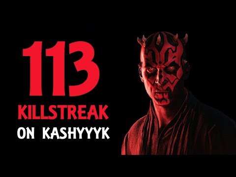 113 Darth Maul Killstreak - Star Wars Battlefront 2 Gameplay
