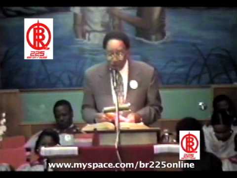 E Rodney Jones at Church Service-Heaven's Grocery Store(Rare)