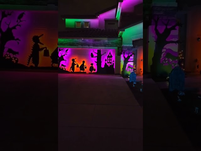 Vídeo relacionado con Halloween Party Lighting | Creative Holiday Lights | Pumpkin and Ghost Decorations, Outdoor Halloween Lights, Indoor Ambient Lighting, Whimsical Halloween Decor, Led String Lights for Halloween