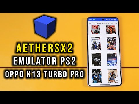 HP Gaming Oppo K13 Turbo Pro 5G Test Aethersx2 Nethersx2 Emulator Game PS2 + Fan Internal