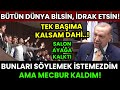 TEK BAŞIMA KALSAM BİLE..! Erdoğan Bütün Dünya Bilsin Diyerek Rest Çekti Salon Ayağa Kalktı!