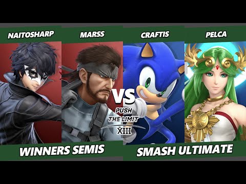 Push the Limit 13 Winners Semis - naitosharp & Marss Vs. Craftis & Pelca - SSBU Ultimate Tournament