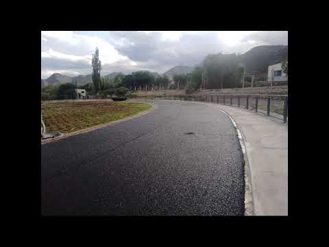 En el Centro de Entrenamiento en Altura de Cachi se hacen obras en la pista de atletismo