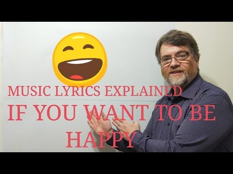 Tutor Nick P Music Lyrics Explained  (13)  If You Want to Be Happy