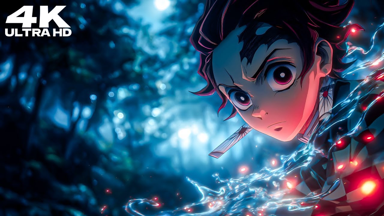 Tanjiro Kamado Live Wallpaper 🌊 | Demon Slayer Anime 4K Motion Wallpaper