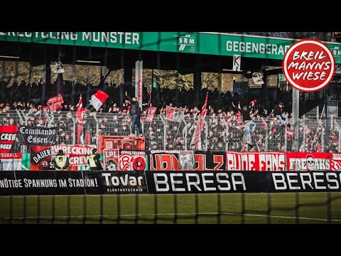SC Preußen Münster vs. Rot-Weiss Essen | Stimmungsvideo | Gäste Tribüne