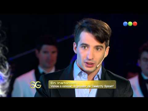 Nazareno cuenta su experiencia en Celebrity Splash - Susana Giménez