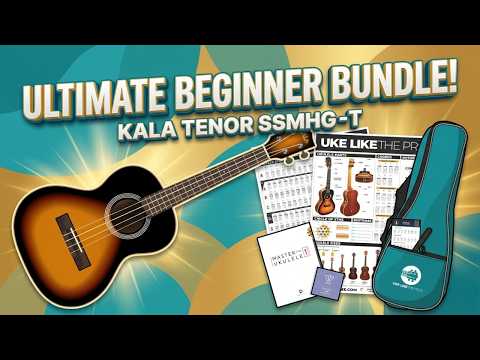Kala SSMHG-T Sunburst Tenor Ukulele — Complete Beginner to Player Bundle image 10