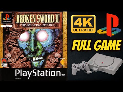 Broken Sword II: The Smoking Mirror | PS1 | 4K60ᶠᵖˢ UHD🔴 | Longplay Walkthrough Full Movie Game