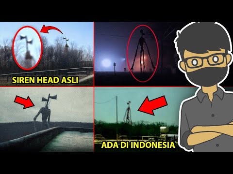 10 PENAMPAKAN SIREN HEAD ASLI TERSERAM