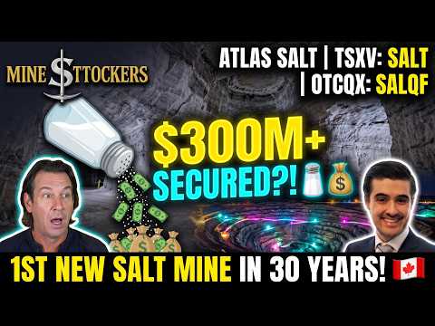 🧊 This Salt Mine is Worth $920M?! 🤯 𝔸𝕥𝕝𝕒𝕤 𝕊𝕒𝕝𝕥’𝕤 Major $300M+ Funding Update! 🌊🚜 | NewsFlash