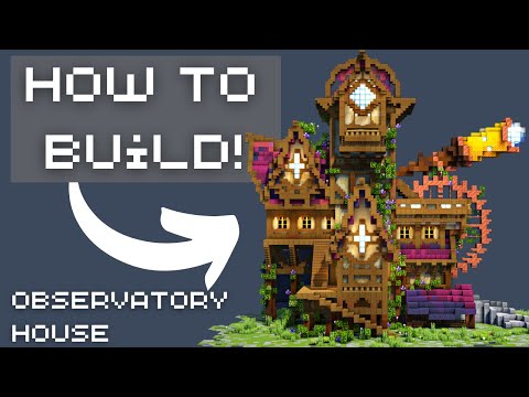 shovel241 - How To Build an Observatory House in Minecraft [Tutorial]