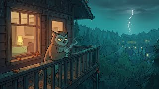 ☕ Cozy Cabin Radio: Vibes for Night Owls - 24/7 Chill Lo-Fi & Jazzy Beats