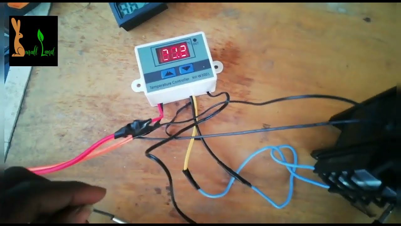 Câblage du Thermostat Xh W 3001 : Montage de A à Z.