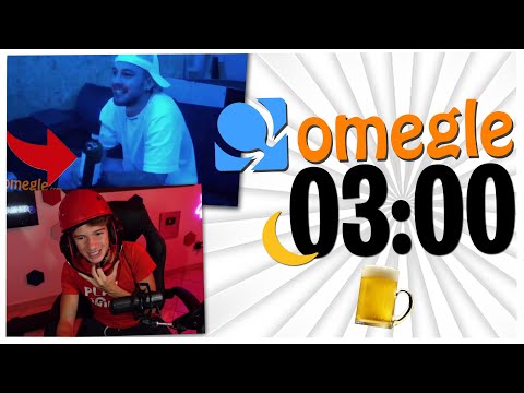 😂VADO SU OMEGLE ALLE 3 DI NOTTE!  *tutti ubriachi*