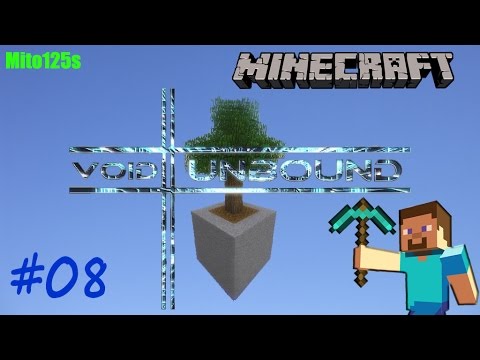 Minecraft - Void Unbound #08 Freezer e altari w/FaceCam