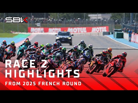HIGHLIGHTS vom Rennen 2 in Magny-Cours ✊ | 2025 #FrenchWorldSBK