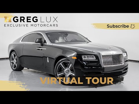2016 ROLLS ROYCE WRAITH - VIRTUAL TOUR
