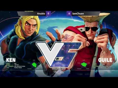 BenQ Championship 2016 FINALS - TOP 8 Winners Semi - Anubis (Ken) vs. IamChuan (Guile)