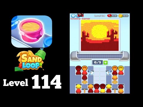 Sand Loop Level 114 Walkthrough