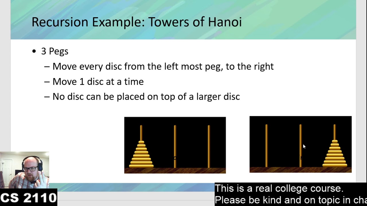 CS 2110 - Recursion Day 1