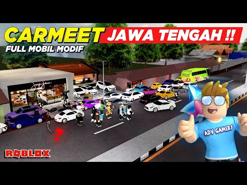 CARMEET KE JAWA TENGAH CDID UPDATE !! BANYAK MOBIL MODIFIKASI KEREN - Roblox Indonesia