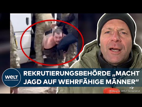 PUTINS KRIEG: "Jagd auf Männer" Ukraine ergreift immer härtere Maßnahmen gegen Personalmangel!