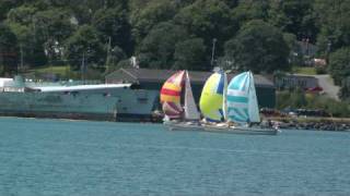 preview picture of video 'Sail boats Pictou harbor'