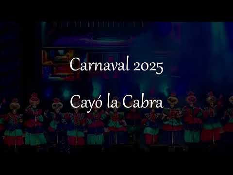Cayó la Cabra 2025 - Canción final y despedida