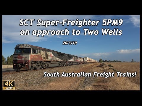 SCT Super-Freighter 5PM9 on approach to Two Wells 20/1/19