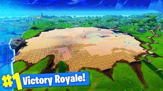 Cobrimos A Cratera Inteira Em Fortnite Battle Royale! (4º Temporada - Thanos)