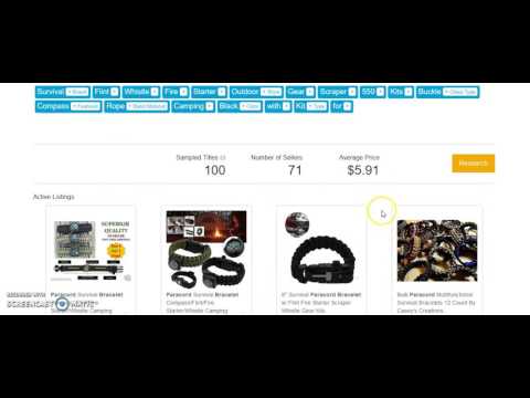 Terapeak NEW eBay SEO Feature - Find Keyword Ideas & New Product Ideas
